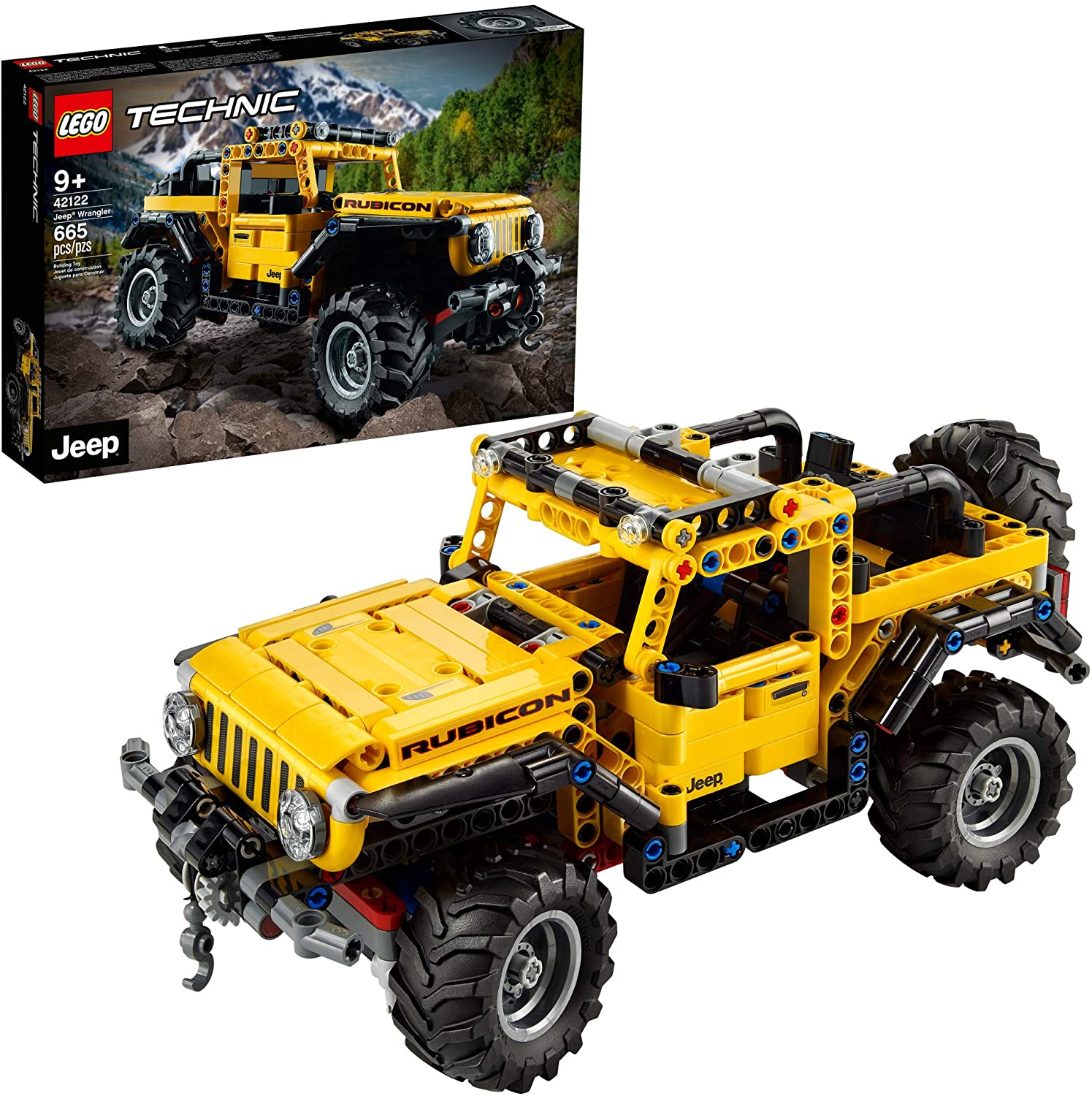 665 Pc. LEGO Technic Jeep Wrangler Building Kit (42122) $37.99 + Free Ship w/Prime or on orders $35+