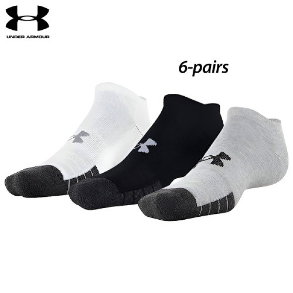 6 Pairs Under Armour Men's Tech Sock Sale (Various Styles) (L/XL) $12 + Free Shipping