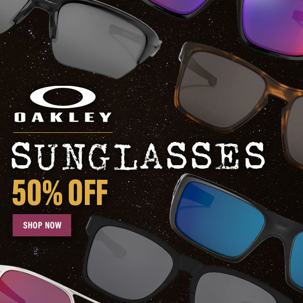 Oakley on sale 50 off