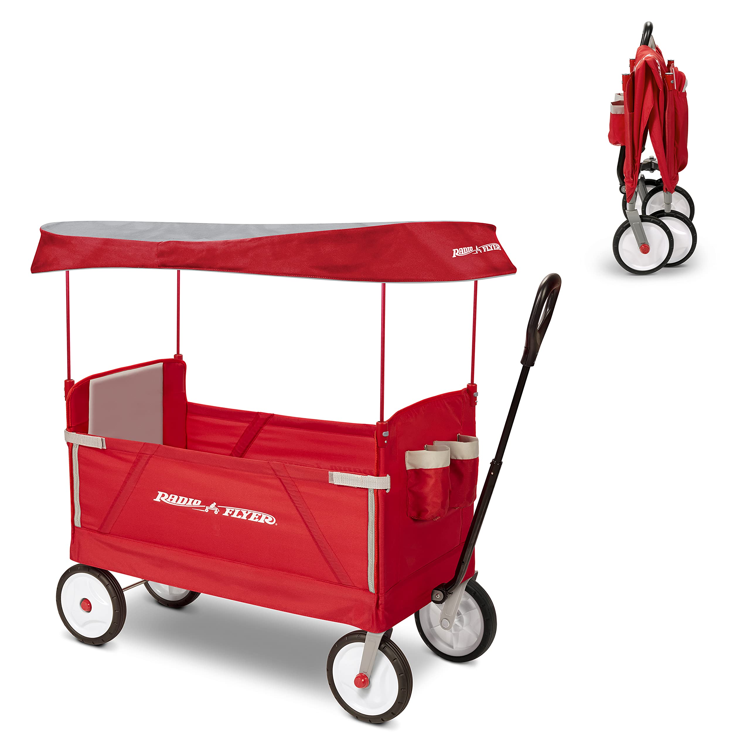 Radio Flyer 3-in-1 EZ Fold Wagon with Canopy $84.99 + Free Shipping