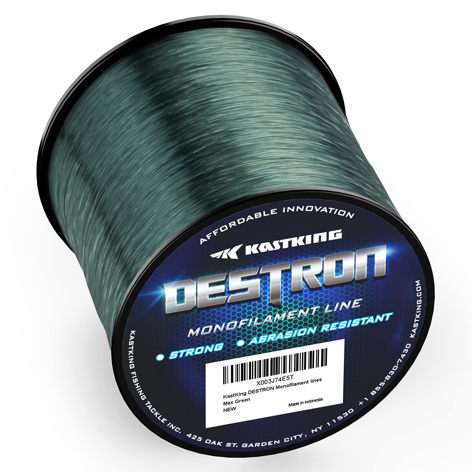 KastKing Destron Mono Fishing Line Max (Various Lbs. / Yds. / Colors) $4.99 + Free Shipping w/ Prime or on $35+
