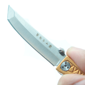 Pocket Samurai Keychain Folding Knife (Aluminum Edition) SS Tanto Blade (Various Colors) $9.99 + Free Shipping