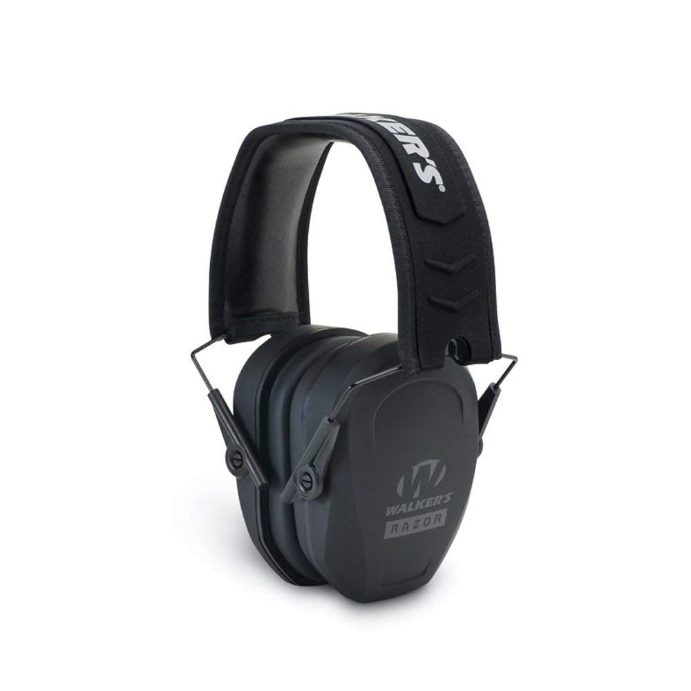 Walker's Razor Slim Passive Earmuff Hearing Protection Ultra Low-Profile Earcups (Black) $12.49 + Free Shipping w/ Prime or on $35+