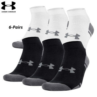 6-Pairs Under Armour Resistor 3.0 Low Cut Socks (L) $11.99 & More up to ...