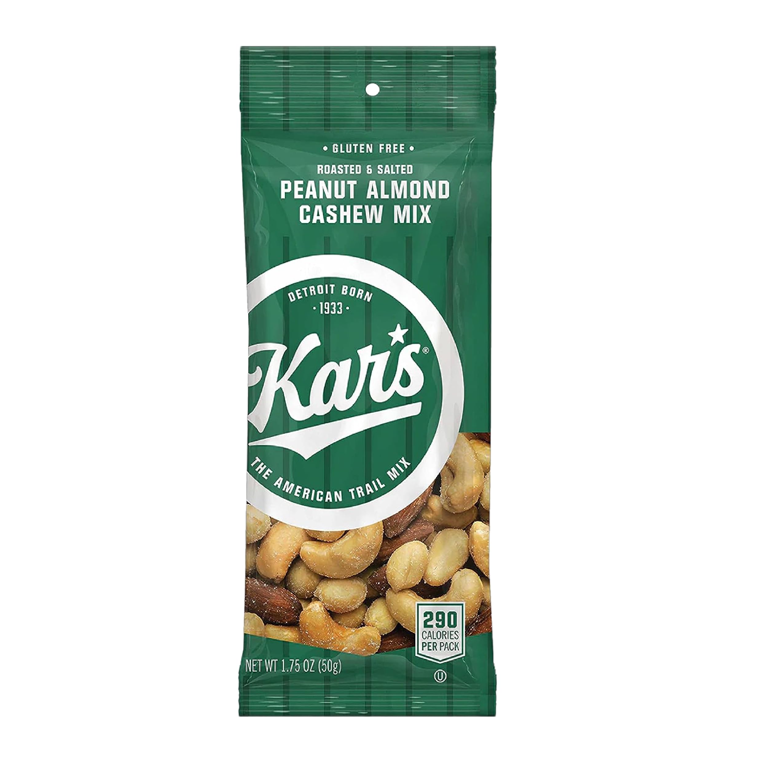 72Pack 1.75Oz Kar's Nuts Peanut Almond Cashew Mixed Nuts 21.16