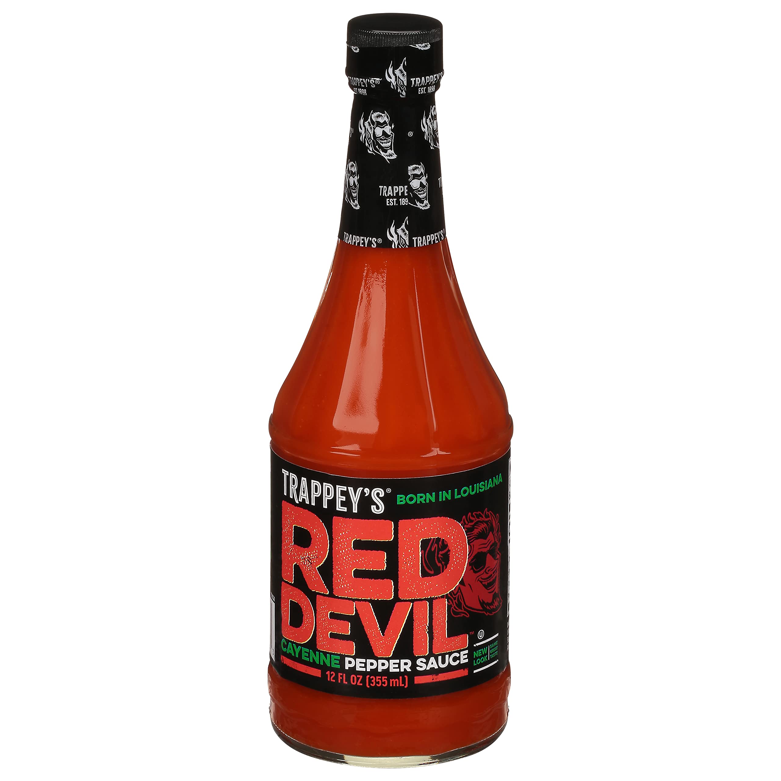 12oz. Trappey's Red Devil Sauce Hot $1.50 + Free Shipping w/ Prime or on $35+