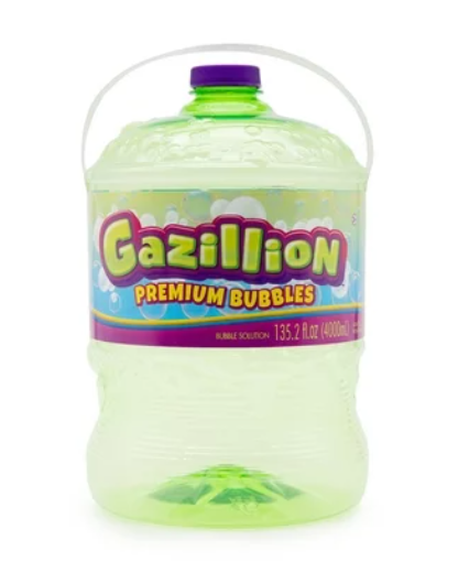 4-Liter Gazillion Bubbles Solution $5.85 + Free S&H w/ Walmart+ or $35+