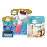 Amope Pedicure Kit: Electronic Foot File, 2 Replaceable Heads, 2 Pairs Macadamia Oil PediMasks $21 &amp; MORE at Amazon