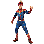 Captain Marvel Hero Suit Deluxe Superhero Costume (girls) Medium $5.25 at Amazon