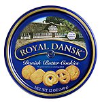 12-Oz Royal Dansk Danish Butter Cookies $2.80