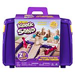 Kinetic Sand - Folding Sand Box with 2lbs of Sand, Mold &amp; Tools $12 + Free Ship w/Prime