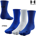 3 Pairs Under Armour 3-Maker Mid-Crew Socks (XL) $9.99 + Free Shipping