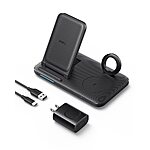 Anker Foldable 3-in-1 Wireless Charging Station 335 w/ Adapter $19.59 + Free Shipping w/ Prime or on $25+