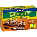 18-Count Nature Valley Granola Bars, Sweet and Salty Nut, Dark Chocolate Peanut and Almond $4.83 + Free Shipping w/ Prime or on $35+