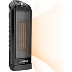 Lasko Oscillating Ceramic Space Heater, Overheat Protection, Thermostat, 3 Speeds, 15.7 Inches (Black) 1500W $34.99 &amp; More+ Free Shipping