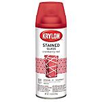Krylon Stained Glass Paint, 11.5 oz, Cranberry Red $8.28 + Free Shipping w/ Prime or on $35+
