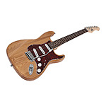 Indio by Monoprice Cali DLX Plus Solid Ash Electric Guitar with Gig Bag (Natural) $103.50 + Free Shipping