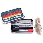 Coghlan's Fire-in-a-Box / Fire Starter (Magnesium Bar, Flint, Bellow & More) $7.50
