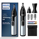 Philips Norelco Nose Trimmer 5000 for Nose, Ears & Eyebrows $17