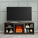 Mainstays Electric Fireplace TV Stand for TVs up to 65&quot; (Various) $109 + Free Shipping