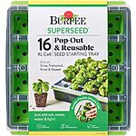 16 XL Cell Burpee SuperSeed Pop-Out Reusable Seed Starting Tray $8.39 + Free Shipping w/ Prime or on $35+