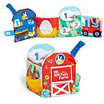 Ms. Rachel Official Sensory Learning Farm, Foldable Soft Baby Book with Plush Cow $10.10 + Free Shipping w/ Prime or on $35+