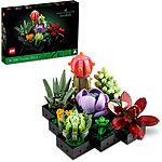 771-Piece LEGO Icons Succulents Botanical Collection Plant Building Kit &amp; More $39.99 + Free Shipping