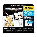 26 Pc. Set Prismacolor Technique Animal Drawing Set - Level 1 $11.35 + Free Shipping w/ Prime or on $35+