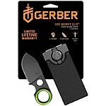 Gerber GDC Money Clip w/ Built-In Fixed Blade Knife $17.49 + Free Shipping