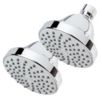 2-Pack: Maya 4&quot; Shower Head $7.99 + Free Shipping