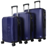 IZOD Zane 3-Piece Expandable ABS Luggage Set $159.99 + Free Shipping