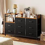 52&quot; Casaottima Dresser for Bedroom with Charging Station, 8 Storage Drawers with Shelves (Various) $59.99 + Free Shipping