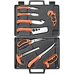 11 Piece Ruko 131 Fish and Game Knife Set Hard Case &amp; Cutting Board  $22.49 + Free Shipping w/ Prime or on $35+