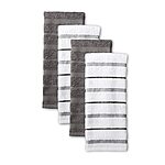 4-Pack KitchenAid Albany Kitchen Towel (Charcoal Grey/White) $8.99 + Free Shipping w/ Prime or on $35+