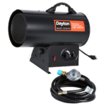Dayton Quiet Portable Gas Torpedo Heater 36,000 - 60,000 BtuH $99.99 + Free Shipping