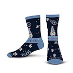 NFL TENNESSEE TITANS Holiday Sweater Gnome Team Colors (Sz. Large Men's Socks 10-13) $2.97 + Free Shipping w/ Prime or on $35+