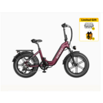 Heybike: Ranger S Powerful Folding ebike w/ Fat Tires (Includes Free Large Basket and Pannier Bag) Select Colors $999 + Free Shipping