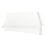 2-Piece Elegant Comfort Premium Pillowcase Set, Luxury &amp; Softest 1500 Thread Count (White / Standard|Queen) $3.57 + Free Shipping w/ Prime or on $35+