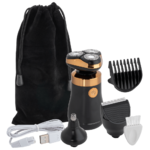 Mindscope Men's Electric Wet/Dry Shaver Set with 3 Grooming Heads (silver) $19.99 + Free Shipping