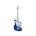 Indio by Monoprice Offset OS40 DLX Plus Alder Electric Guitar with Gig Bag (Blue) $119.99 + Free Shipping