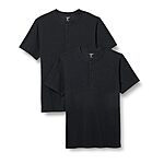 2-Pack Amazon Essentials Men's Slim-Fit Short-Sleeve Pique Henley Shirt $7.96 + Free Shipping w/Prime or on $35