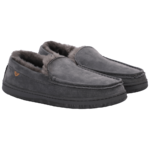 LâMO Men's Harrison Slip-On Moccasins Slippers (Charcoal - sz. 8, 9, 10, 11, 12, 13) $24.99 + Free Shipping