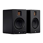 Pair - Monolith by Monoprice MM-5R Powered Multimedia Speakers Ribbon Tweeter Bluetooth w/ Qualcomm aptX HD Audio - $279.99 + Free Shipping