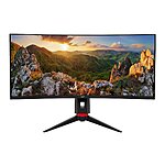 Monoprice 34in CrystalPro Curved 1000r VA Panel Monitor 3440x1440 WQHD 2ms 165Hz 65W USB-C $279.99 + Free S/H