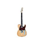 Indio by Monoprice Retro DLX Plus Solid Ash Electric Guitar with Gig Bag, Cherry Red Burst $151.99 + Free Shipping