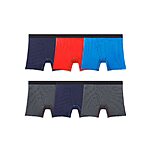 6-Pack Fruit of the Loom Men's 360 Stretch Boxer Briefs (Quick Dry &amp; Moisture Wicking), Regular Leg (Assorted Colors) Large $13.57 + Free Shipping w/ Prime or on