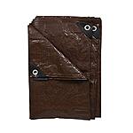 60x84 Stansport Reinforced Brown Rip-Stop Tarp $3.74 + Free Shipping w/ Prime or on $35+