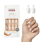 1-Pack 28 ct. Kiss Salon Acrylic Natural Nails Real (Various) $2.70 + Free Shipping w/ Prime or on $35+