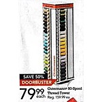 Joann Black Friday: Gutermann 80-Spool Thread Tower for $79.99