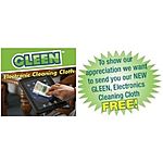 Free Gleen Green Cleaning Cloth